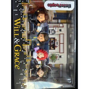 Brand new set of 4: Will & grace: little people